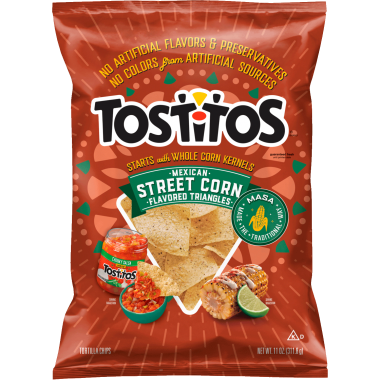 TOSTITOS® Mexican Street Corn package