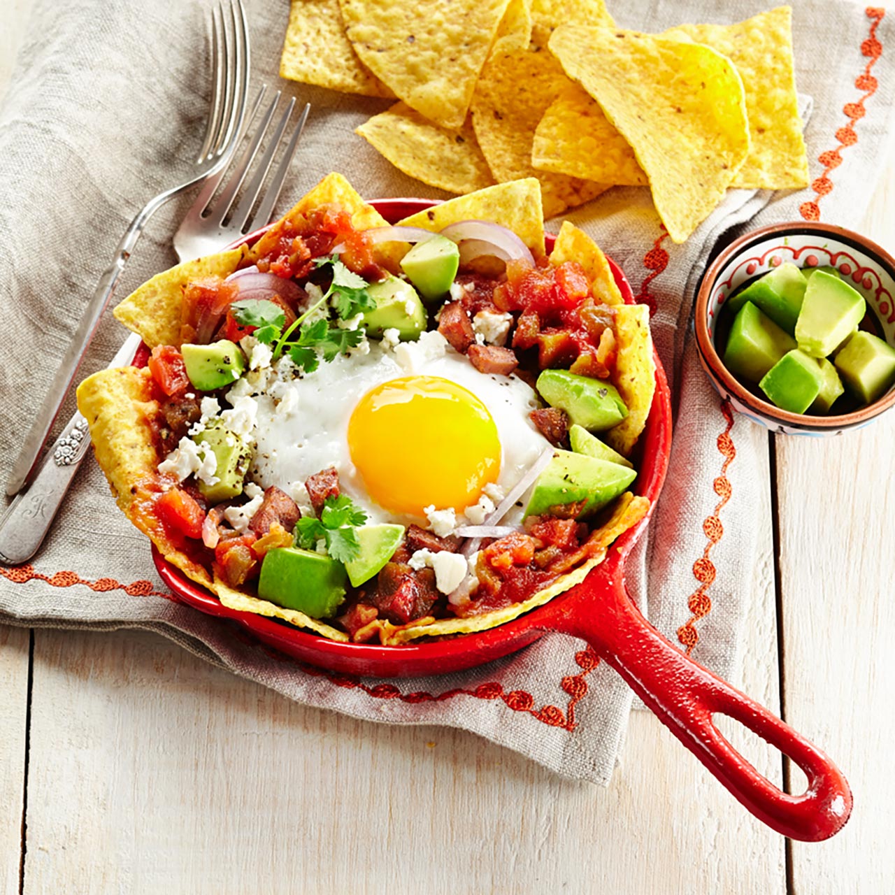 Chilaquiles con Tostitos