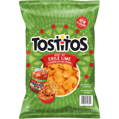 Package - TOSTITOS® Hint of Chile Lime Bite Sized Rounds