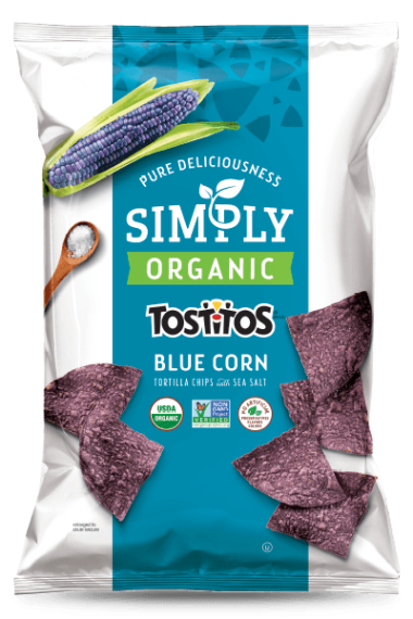 Simply TOSTITOS® Organic Blue Corn